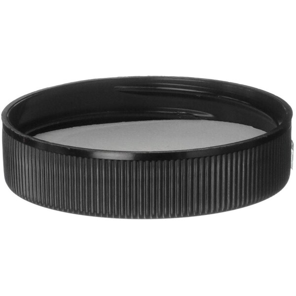 Tricorbraun 45-400 Black P/P Continuous Thread Closure, Ps22/F217 Printed, Land Ribbed Skirt, Smooth Top 048552 - main