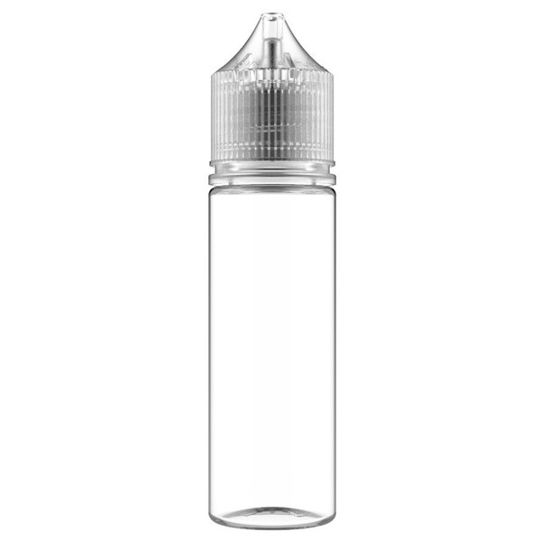Tricorbraun 50 Ml Pet Cylinder Clear, Round, Special , Nozzle, Natural Crc/Te Cap With Breakaway Band 137653 - main