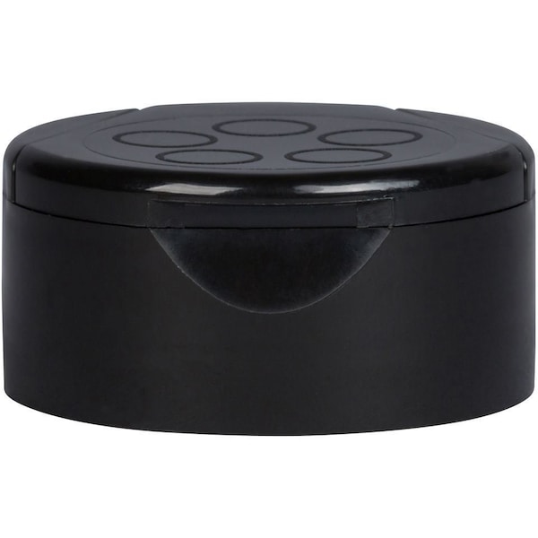 Tricorbraun 43-485 Black P/P Flip Top Closure, 5-Holes.200 Orificefs3-25 .008 C1S.002R1 Printed-Sff 121323 - main