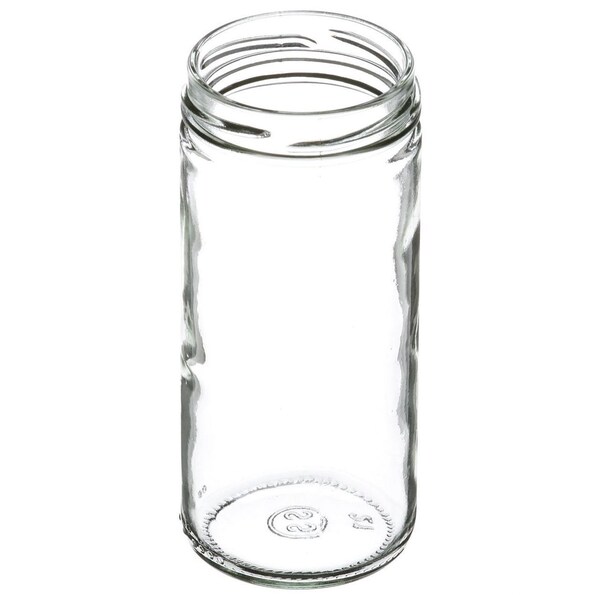 Tricorbraun 8 Oz Glass Jar, Round, Flint, 58-2020 Paragon 012122 - main