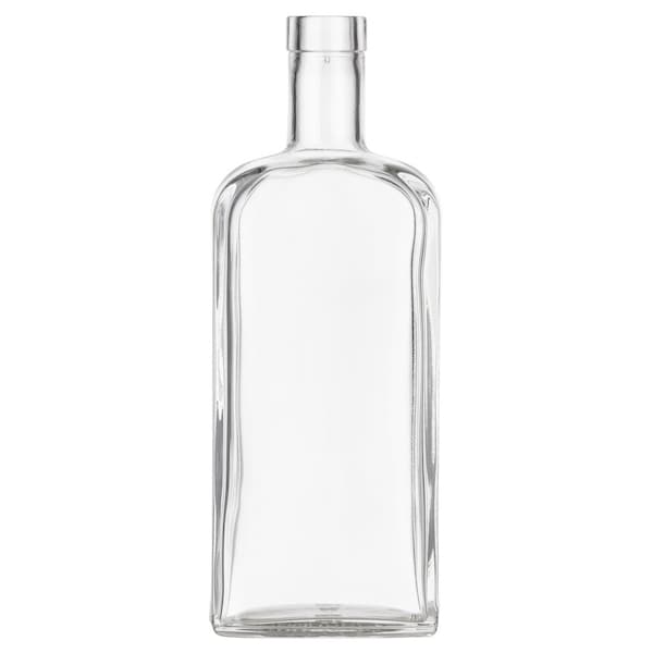 Tricorbraun 750 Ml Glass Long Neck, Oblong, Flint, 21.5Mm Finish Dodge City Bar Top 782.6 Cc 264309 - main