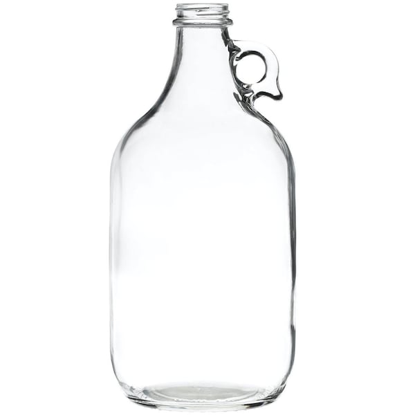 Tricorbraun 64 Oz Glass Handleware, Round, Flint, 38-405 Finger Hole 127145 - main
