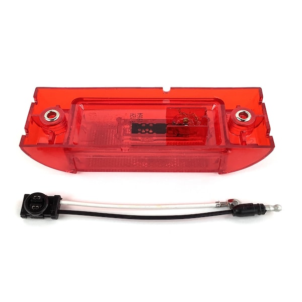 Truck-Lite Led, Red Rectangular, 1 Diode, Marker Clearance Light, Pc, 2 ...