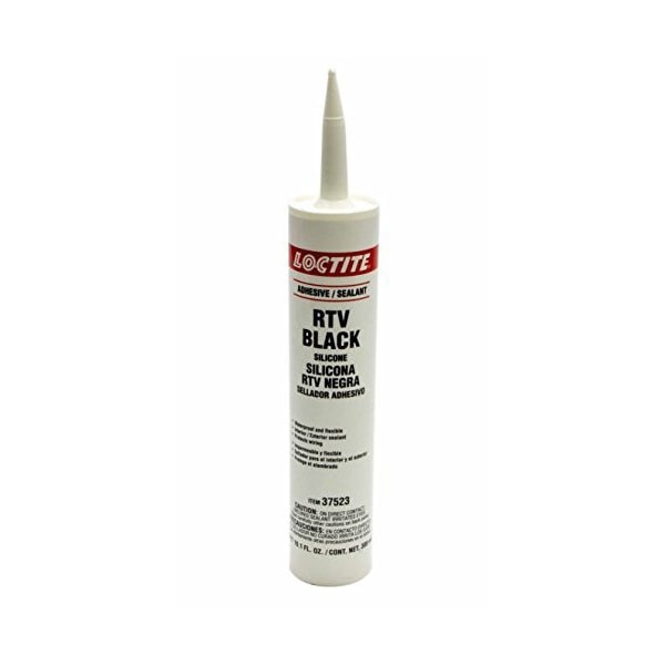 Loctite RTV Silicone Black - Adhesive/Sealant 300mL Cartridge 495315 | Zoro