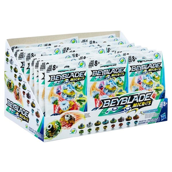 Hasbro Beyblade Mini Tops Blind Bag, Assorted Colors, 24PK HSBB9508 | Zoro