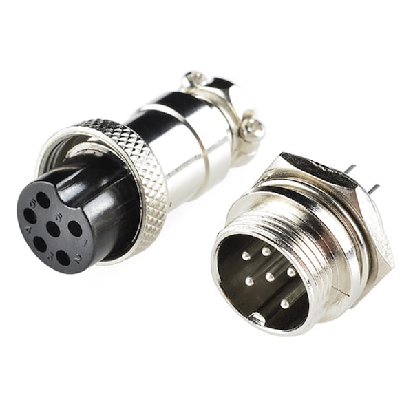 Marmat 6 Pin Chassis Type Panel Mount CBC6P | Zoro