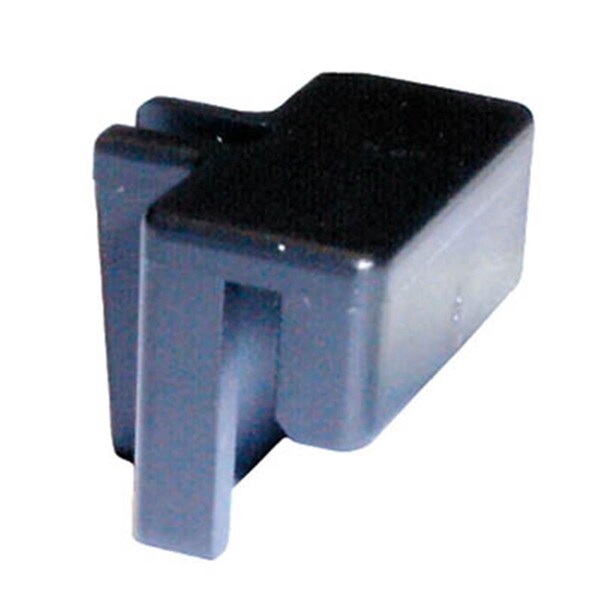 Palacedesigns Hanging File Rail Clip, Black PA2130801 | Zoro