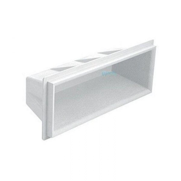 Powerhouse Recessed Step for Pools - White PO3539403 | Zoro
