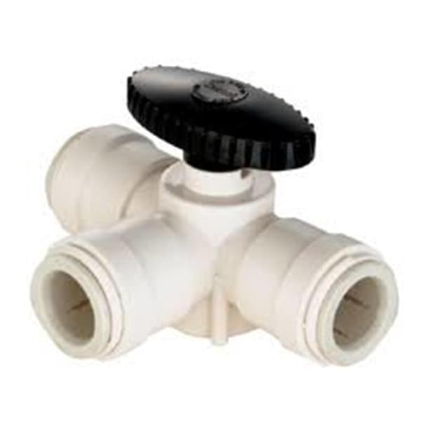 Sea Tech 0.5 in. 3-Way Bypass Valve Stem, Off White S2K-1354110 | Zoro