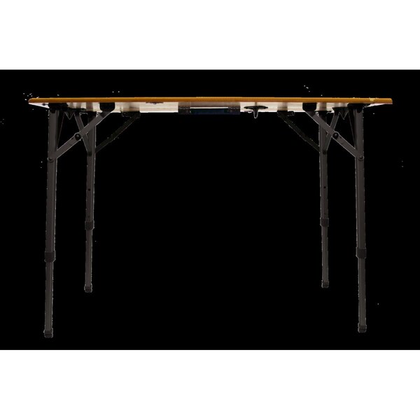 Travel Chair Kanpai Bamboo Table Bronze 2077KP Zoro