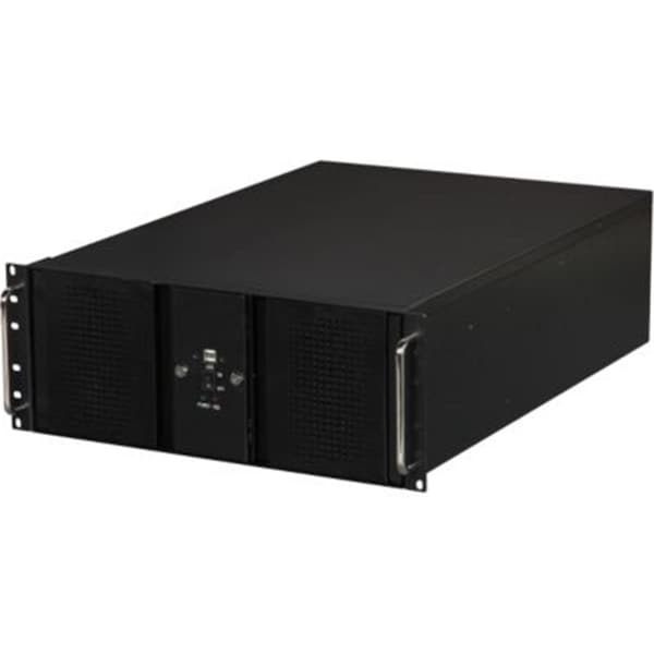 Athena Power 4U Rackmount Black Steel Chassis RM-DD4U48E808 | Zoro