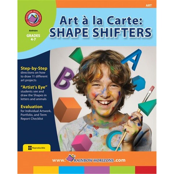 Rainbow Horizons Art A La Carte Shape Shifters - Grade 4 to 7 A94 | Zoro
