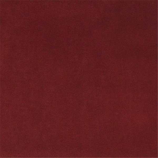 Peachtree Fabrics Burgundy Solid Color Velvet Upholstery Fabric by Decorative Fabrics Direct