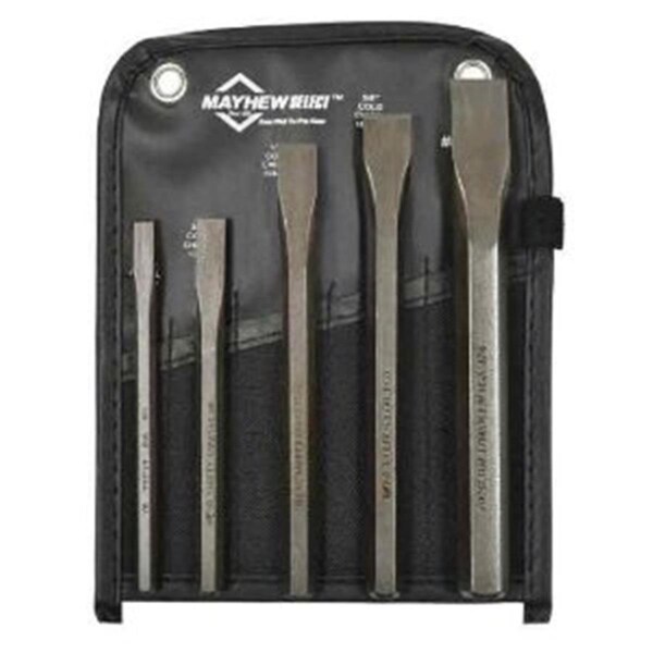 Pin Point Chisel Pinpoint 90002 5 Piece Cold Chisel Set PI3501074 | Zoro