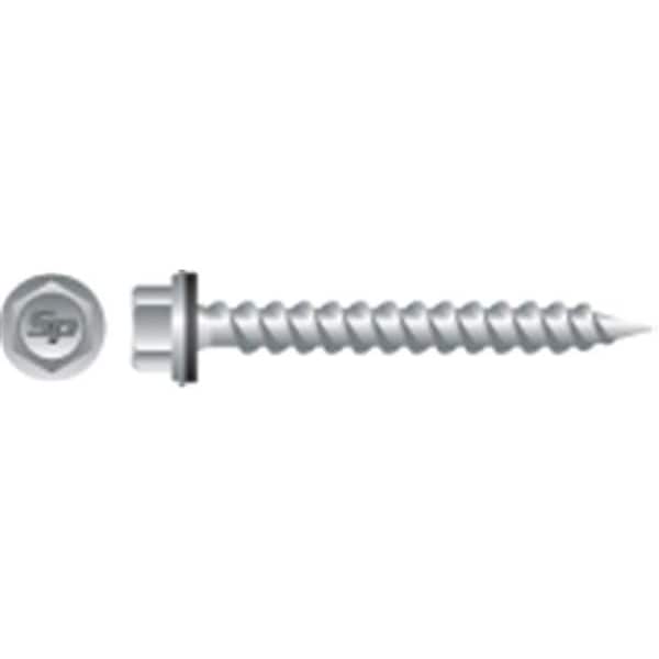Strong-Point Self-Drilling Screw, #9-15 x 2 in, Shield Coated Finish ...