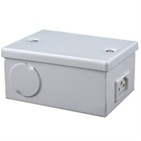 Hardwired Box Set Gorgeousglow 2-Wire Commercial Grade Metal Hardwire Box GO2999533 | Zoro