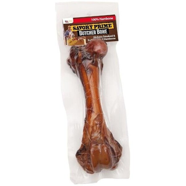 Savory Prime Ham Metzgerknochen Für Hunde – Mittelgroß & Groß, Mit Mark, Natürlich Geräuchert