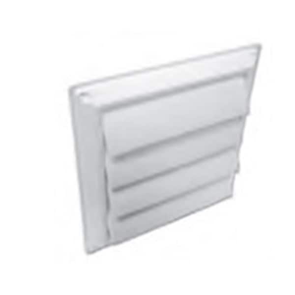 Plastic Air Vent HVAC Wall Duct Ventilation Grill with Net Louvre - Exhaust Air Outlet and Air