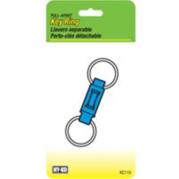 Hy-Ko KC115 Plastic Pull Apart Key Ring 497016 | Zoro