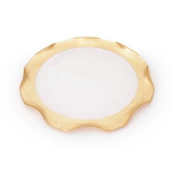 Classic Touch Decor CCN639G Wavy Chargers