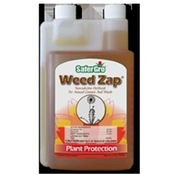 Safer Gro 4239P Weed Zap All Natural Herbicide 1 Pint