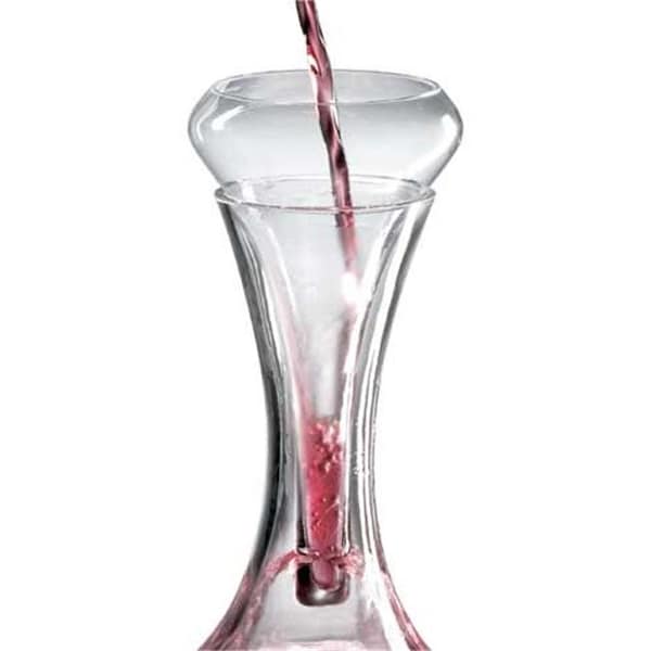 Long Neck Crystal Aerating Funnel - Thumbnail 5