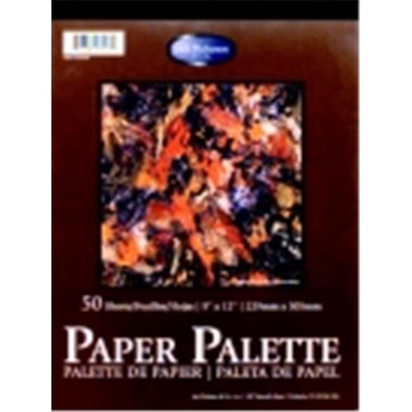 Jack Richeson Disposable Palette Pad, 9 x 12 Inches, 50 Sheets