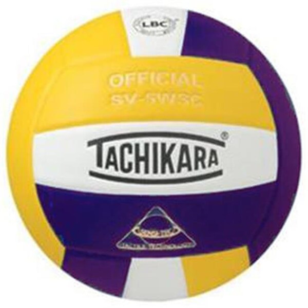 Tachikara Sensi-Tec Composite Leather Volleyball - Superior Softness, High Visibility Colors