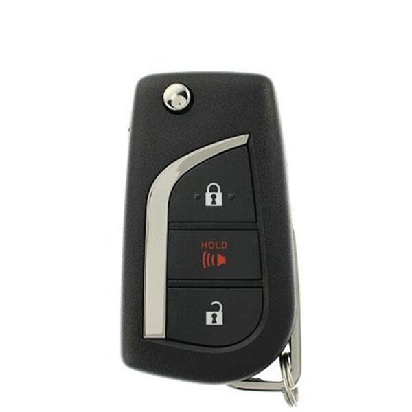 OEM Toyota Camry Flip Key Remote Fob 2018-2025 - HYQ12BFB, Uncut Blade, 60-Day Warranty 6 thumbnail image