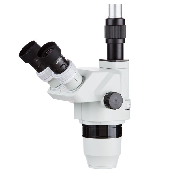 Amscope 6.7X-45X Ultimate Trinocular Stereo Zoom Microscope Head ...