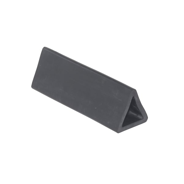 Vestil Molded Rubber Bumper, Rectangular Shaped, 18in.L X 8in.W X 2in.H
