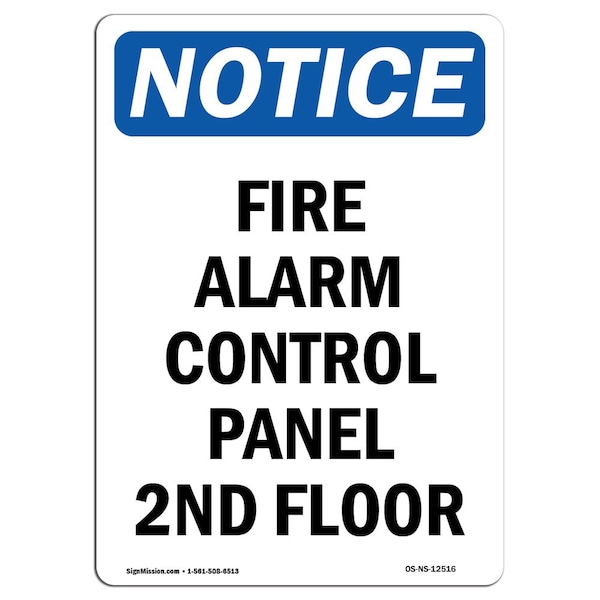 Signmission Safety Sign, OSHA Notice, 24