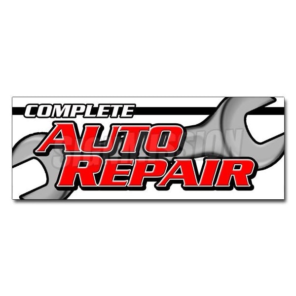 Signmission COMPLETE AUTO REPAIR DECAL sticker car mechanic ...