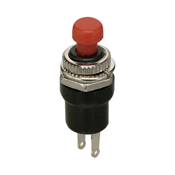 Gc Electronics Switch Push Button Off (On) SPST Round Plunger 1A 35-410 ...