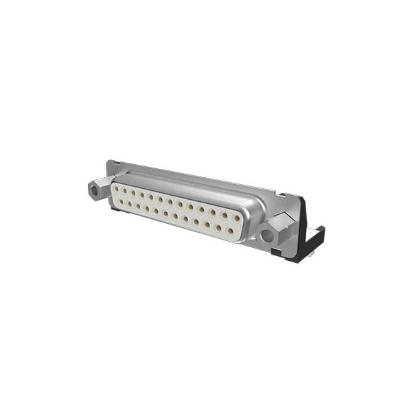 Connecteur D-Sub 25 Voies – Embase Femelle Angle Droit, à Souder, Marque Norcomp