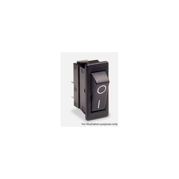 Arcoelectric Rocker Switch, Spdt, On-On, 10A, 14Vdc, Quick Connect ...