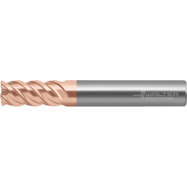 Walter Metric Corner Radius & Corner Chamfer End Mills Solid carbide ...