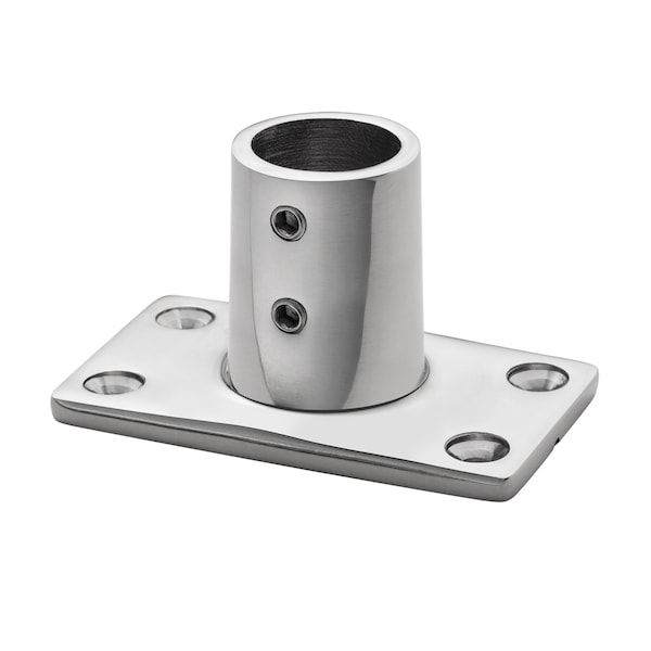 Whitecap Stainless Steel 90 Degree Rectangular Base Rail Fitting 6141C ...