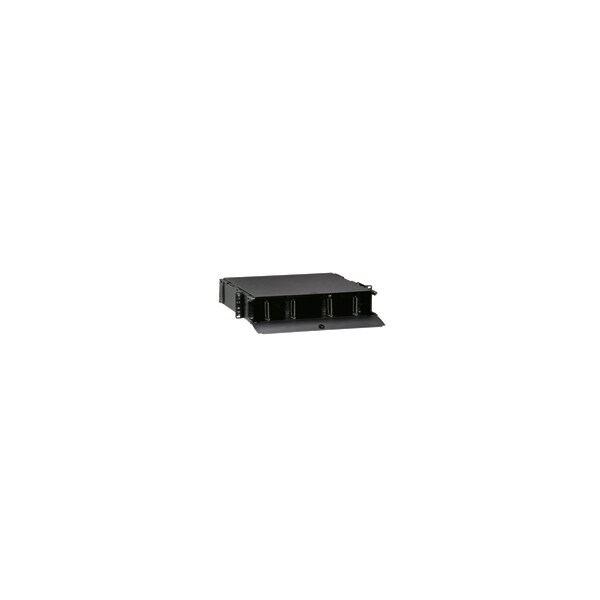 Leviton RACK-MT ENCLOSURE OPT-X 1000I, EMPTY, ADD PLATES/MODS/TRAYS, 2U ...
