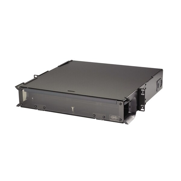 Hubbell Server Rack Hubbell Premise Wiring RACK-MT FIBER ENCLOSURE, ACCEPTS 9 FSP ADAPTER ...