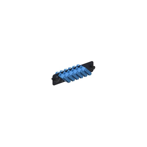 Commscope 1000-TYPE (6) TERASPEED ADPT, SM DUPLEX SC, BLUE, SHUTTERED ...