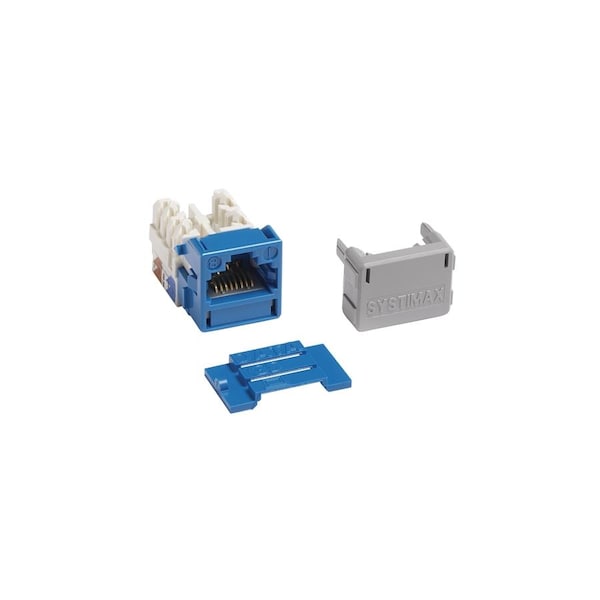 COMMSCOPE SYSTIMAX SOLUTIONS 1-PORT MOD JACK 110 8W8P UTP,T568A/B CAT6 ...