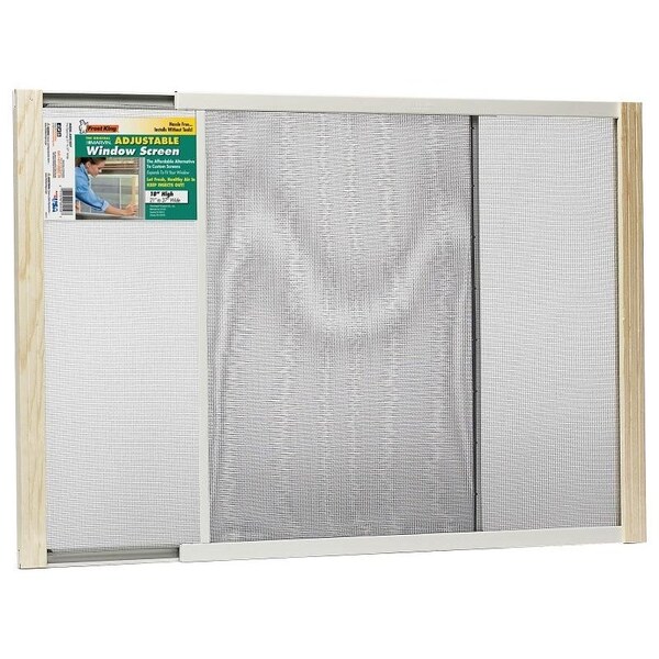 Frost King WB Marvin Window Screen, 18 in L, 21 to 37 in W, Aluminum ...
