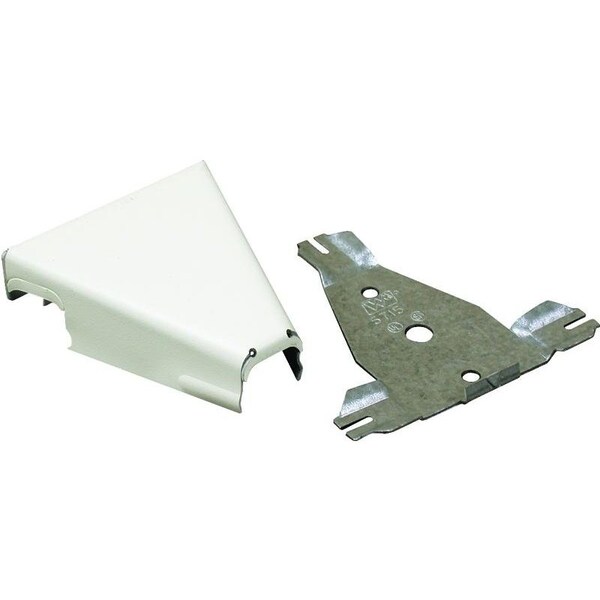 Legrand Wiremold Raceway TFitting, Metal, Ivory B-16 | Zoro