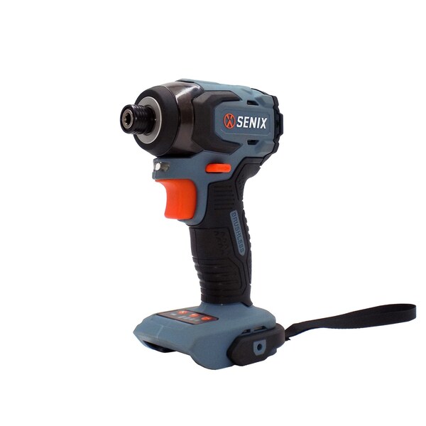 Senix 20 V Max* 1/4 in Impact Driver, Brushless Motor, 130 Foot