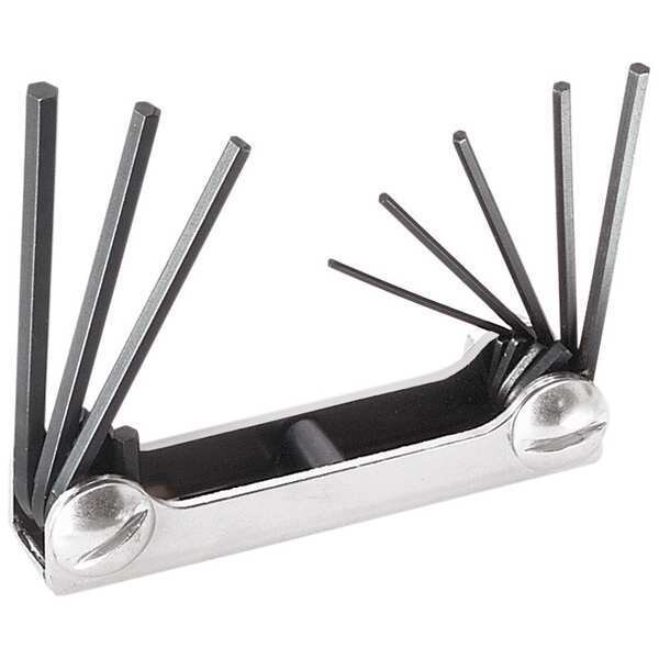 Klein Tools 8 Piece SAE Fold-Up Hex Key Set, 70581 70581 | Zoro