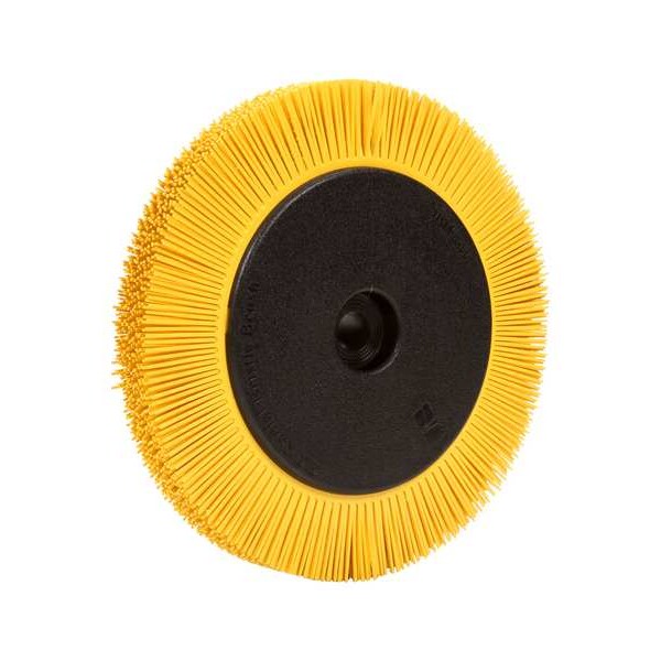 Scotch-Brite Radial Bristle Brush, T-S, 8Diax1W, 80G, PK2 00048011330822