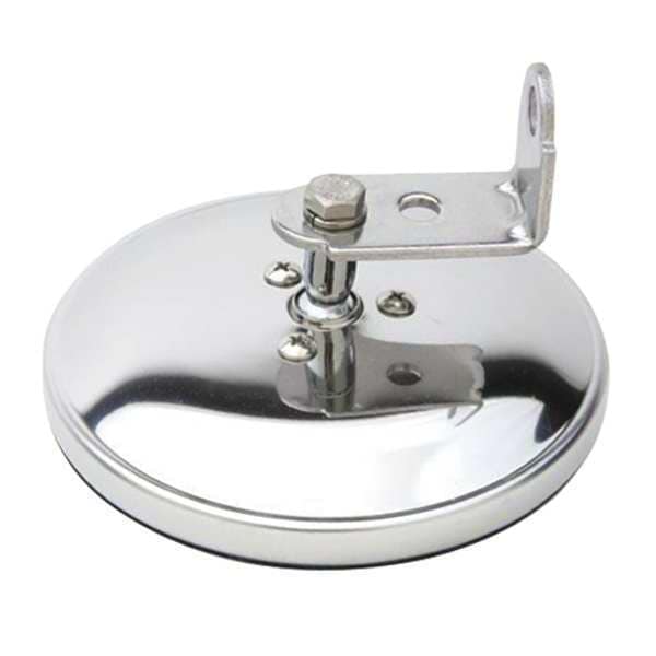 Velvac Stainless Steel 5" Center Mount Convex Mirror 708520 Zoro