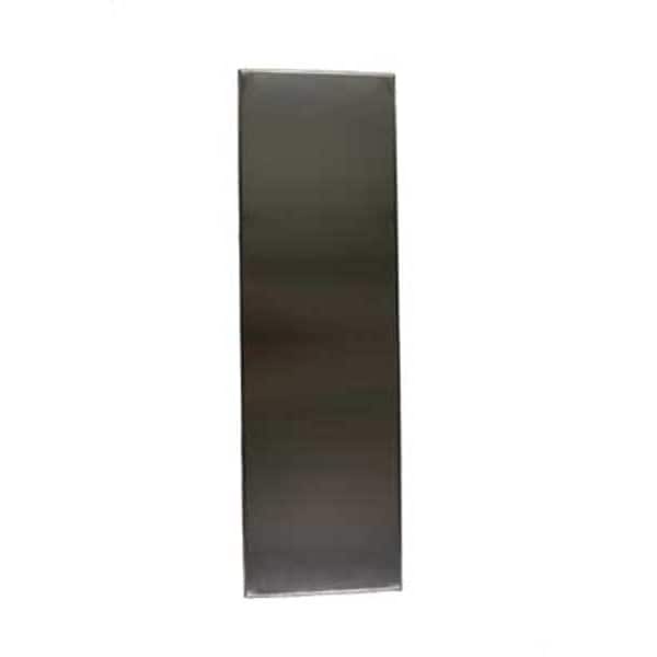 Asi Global Partitions 58" x 55" Panel Toilet Partition, 304 Stainless Steel, Satin 40-5265450
