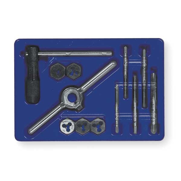New Main Case w/ 28 Pieces Irwin Hanson 97312 Metric Tap and Die Set New Main Case w/ 28 Pieces Irwin Hanson 97312 Metric Tap and Die Set